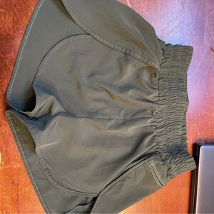 Army Green womens running workout shorts s x-small